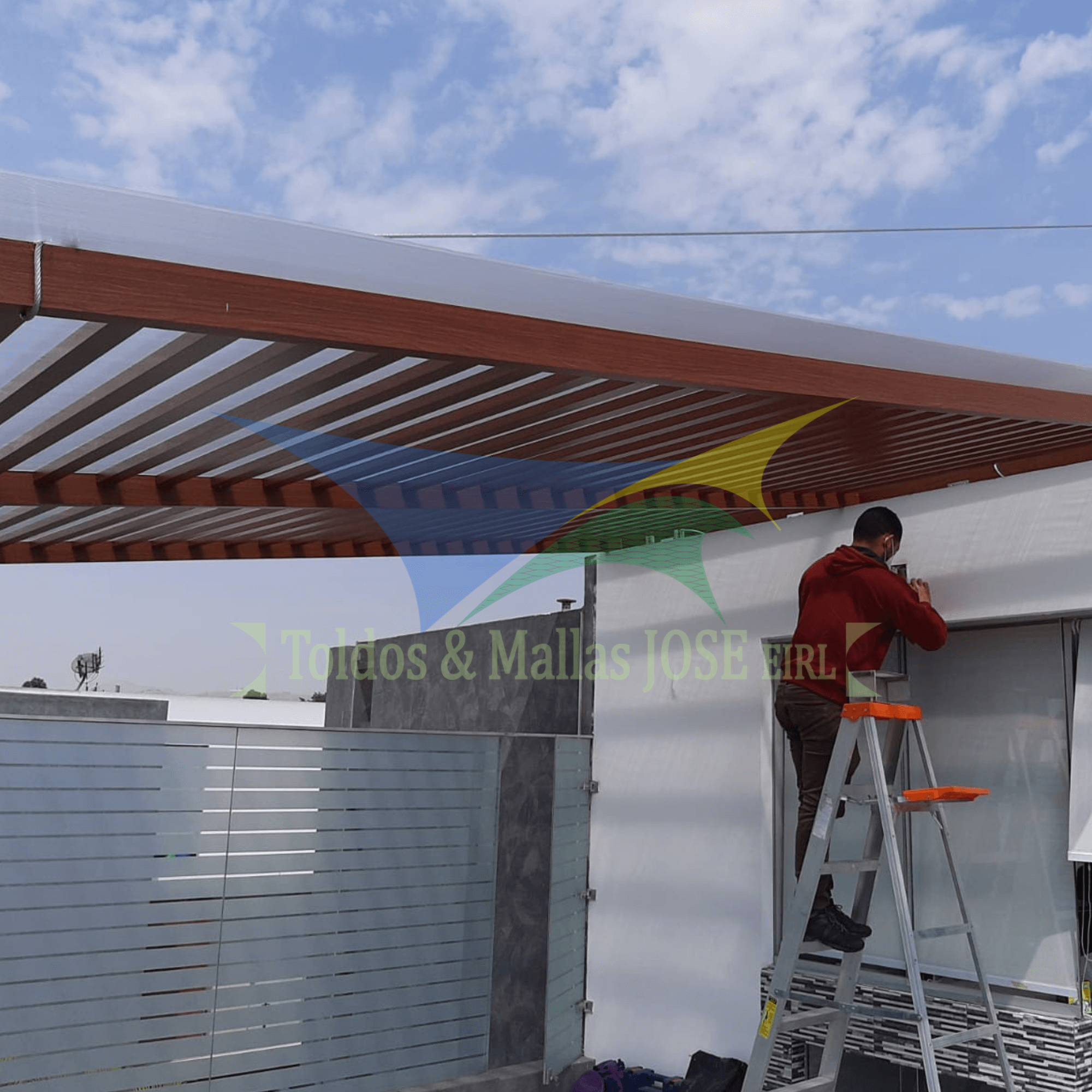 Instalación de toldos en Lima por Toldos y Mallas José