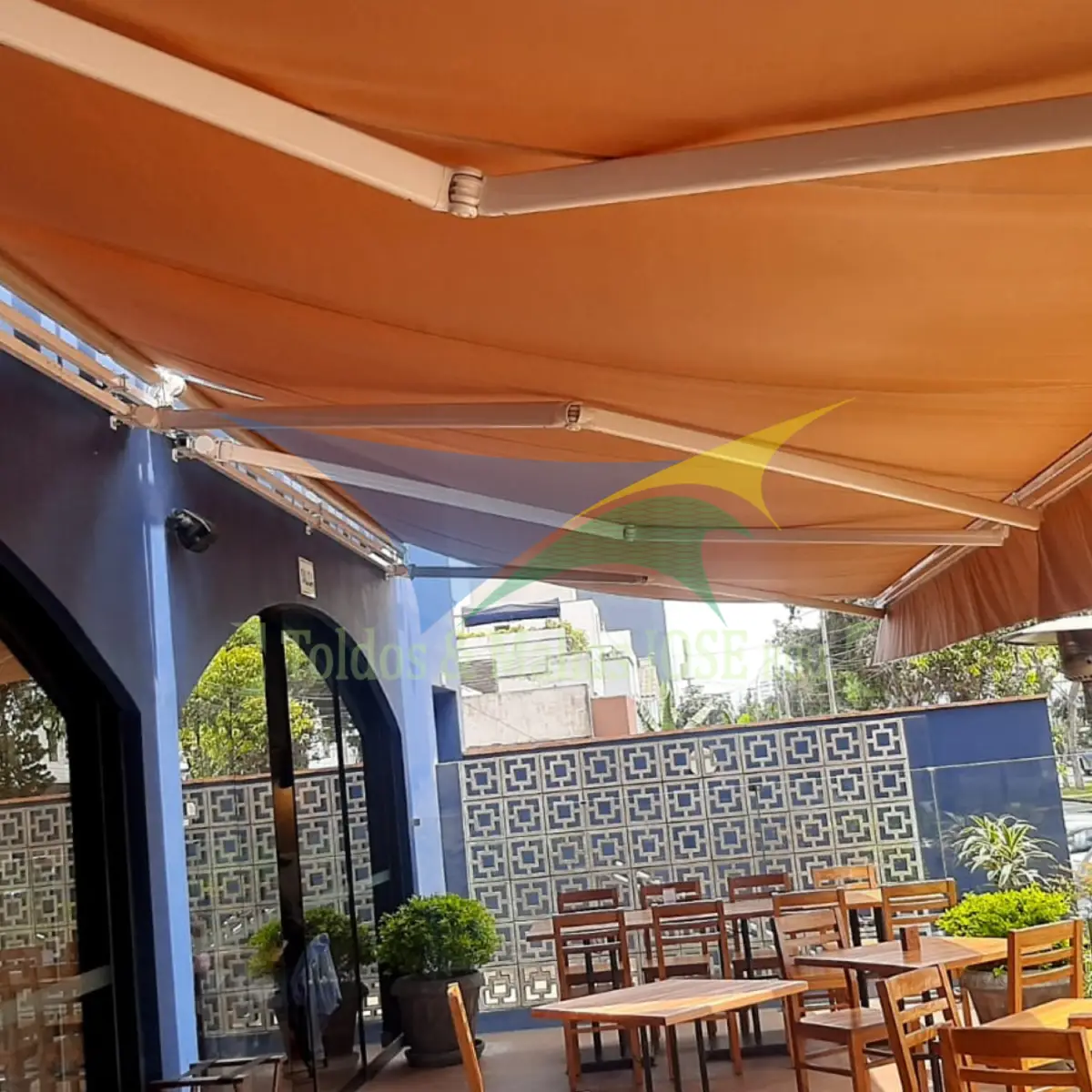 Toldos que ahorran energía